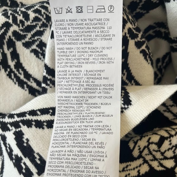 MAX MARA Rope Print Short Sleeve Sheath Dress & Jacket Set - Picture 11 of 12